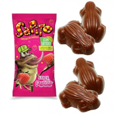 Sapito chocolate con frutilla 10 G x24