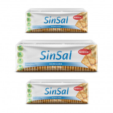 Granix Sin Sal 200 gr. x 3 Granix Sin Sal 200 gr. x 3
