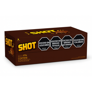 Chocolate Shot Negro 35 g x 25u